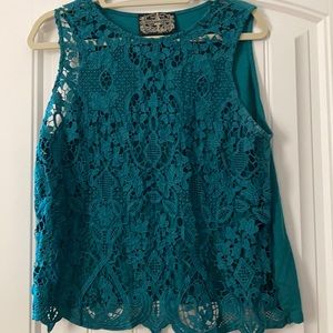 Anthropologie  lace tank